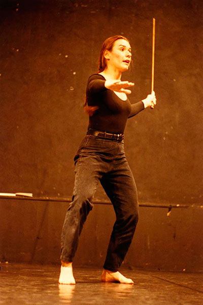 Fotografia: Roberta Carreri in "Orma sulla neve".